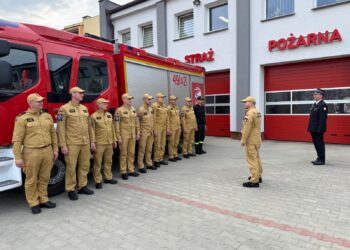 Wojewódzki Komendant PSP wizytował krotoszyńską jednostkę straży pożarnej