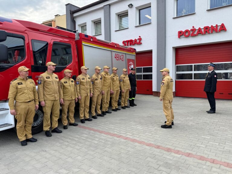 Wojewódzki Komendant PSP wizytował krotoszyńską jednostkę straży pożarnej