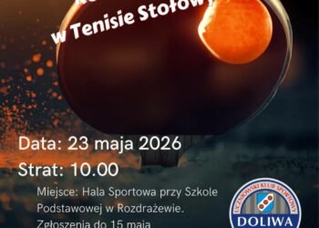 Mistrzostwa Gminy Rozdrażew w tenisie stołowym już jutro. Znamy szczegóły rywalizacji