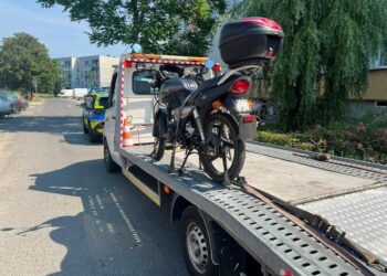 Pijany motorowerzysta zatrzymany w Miliczu. Miał prawie 3 promile
