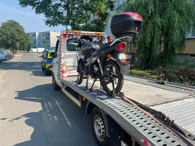 Pijany motorowerzysta zatrzymany w Miliczu. Miał prawie 3 promile