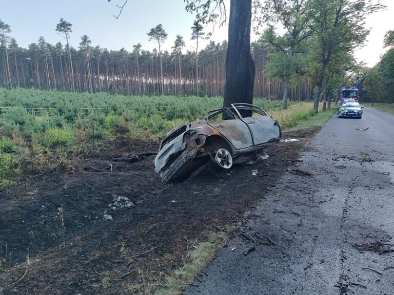 Śmiertelny wypadek na trasie Godnowa – Stawczyk
