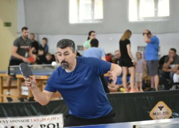 Tenis stołowy połączył pokolenia. Rekordowa frekwencja na mistrzostwach w Rozdrażewie