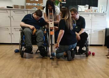 Boccia dla każdego w Milickim Stowarzyszeniu