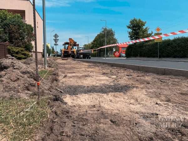 Bezpieczniej dla pieszych przy ul. Dąbrowskiego