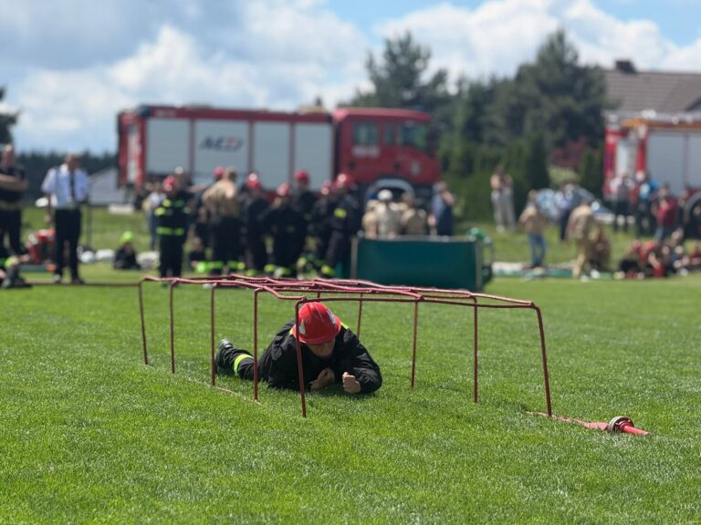 Rekordowa frekwencja w Zdunach. 39 drużyn stanęło do sportowo-pożarniczej rywalizacji