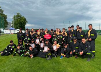 Rekordowa frekwencja w Zdunach. 39 drużyn stanęło do sportowo-pożarniczej rywalizacji