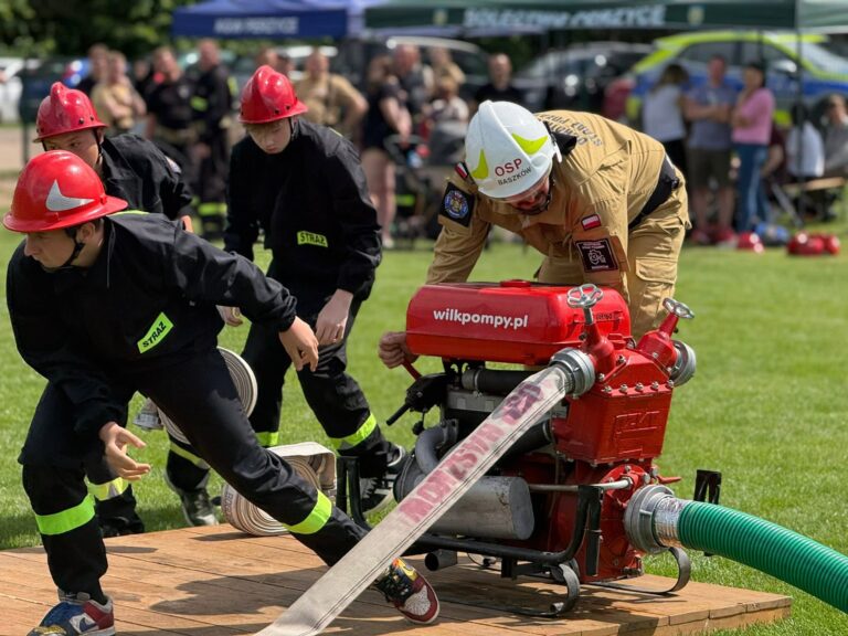 Rekordowa frekwencja w Zdunach. 39 drużyn stanęło do sportowo-pożarniczej rywalizacji