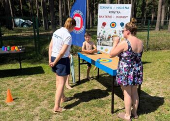 Letnia Akademia Sanepidu nad wodą w Miliczu