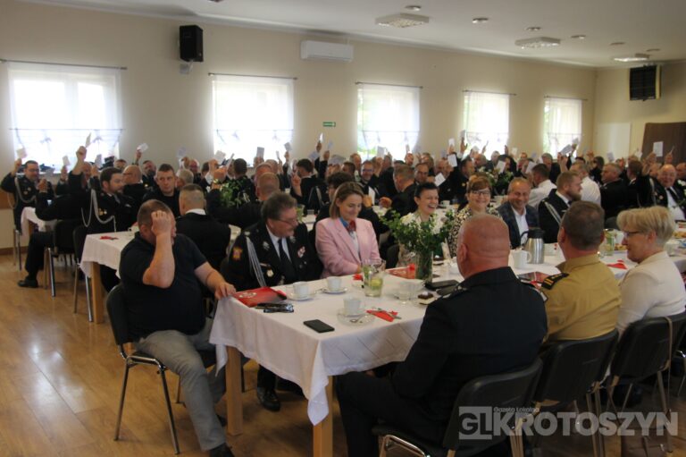 Strażacy wybrali nowe władze. Dh Waldemar Florkowski nadal na czele miejsko-gminnych struktur OSP
