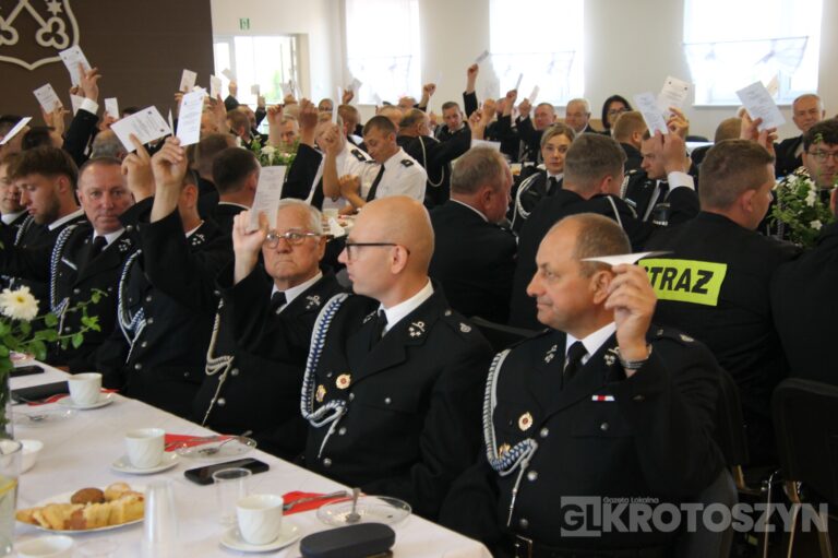 Strażacy wybrali nowe władze. Dh Waldemar Florkowski nadal na czele miejsko-gminnych struktur OSP