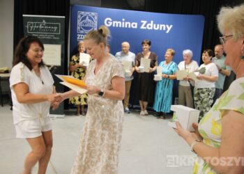 Herbaciany Zakątek zakończył projekt. Były podziękowania, wystawa i seans filmowy