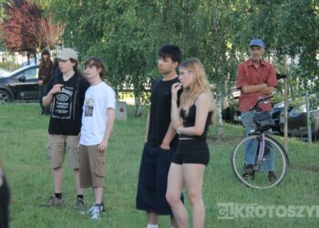 Mocne brzmienia i widowiskowy spektakl na Błoniach. No Longer Music zagrał w Krotoszynie