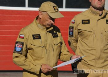 Legendarny strażak zakończył służbę. Asp. sztab. Dariusz Rybka po 38 latach przeszedł na emeryturę