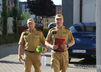 Legendarny strażak zakończył służbę. Asp. sztab. Dariusz Rybka po 38 latach przeszedł na emeryturę