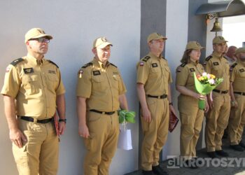 Legendarny strażak zakończył służbę. Asp. sztab. Dariusz Rybka po 38 latach przeszedł na emeryturę