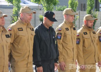 Legendarny strażak zakończył służbę. Asp. sztab. Dariusz Rybka po 38 latach przeszedł na emeryturę