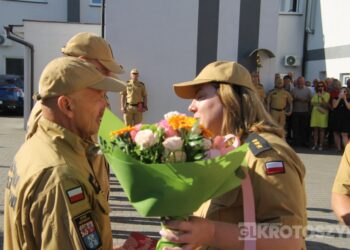 Legendarny strażak zakończył służbę. Asp. sztab. Dariusz Rybka po 38 latach przeszedł na emeryturę