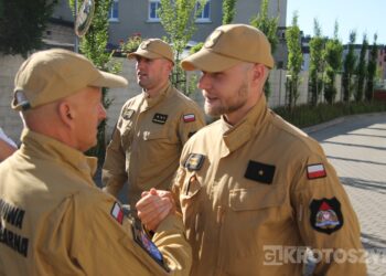 Legendarny strażak zakończył służbę. Asp. sztab. Dariusz Rybka po 38 latach przeszedł na emeryturę