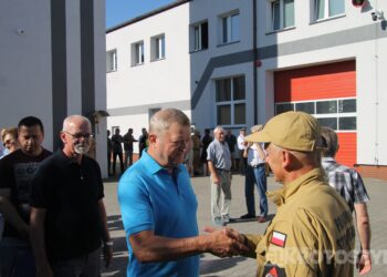 Legendarny strażak zakończył służbę. Asp. sztab. Dariusz Rybka po 38 latach przeszedł na emeryturę
