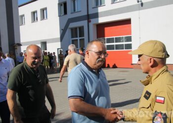 Legendarny strażak zakończył służbę. Asp. sztab. Dariusz Rybka po 38 latach przeszedł na emeryturę