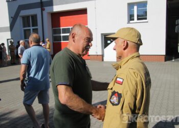 Legendarny strażak zakończył służbę. Asp. sztab. Dariusz Rybka po 38 latach przeszedł na emeryturę