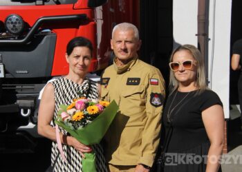 Legendarny strażak zakończył służbę. Asp. sztab. Dariusz Rybka po 38 latach przeszedł na emeryturę