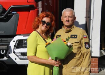 Legendarny strażak zakończył służbę. Asp. sztab. Dariusz Rybka po 38 latach przeszedł na emeryturę