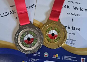 Wojciech Lisiak z dwoma medalami mistrzostw Polski