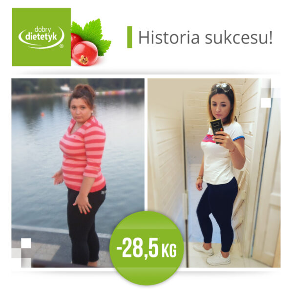 Z 85 do 56,5 kg. Martyna postawiła na zmianę i zdrowe nawyki Z 85 do 56,5 kg. Martyna postawiła na zmianę i zdrowe nawyki