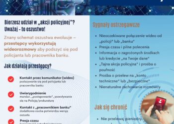 Oszuści dzwonią z kamerą. Podszywają się pod policjantów i bankowców