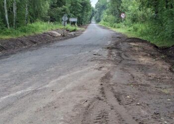 Remont drogi między Grabownicą a Kuźnicą Czeszycką