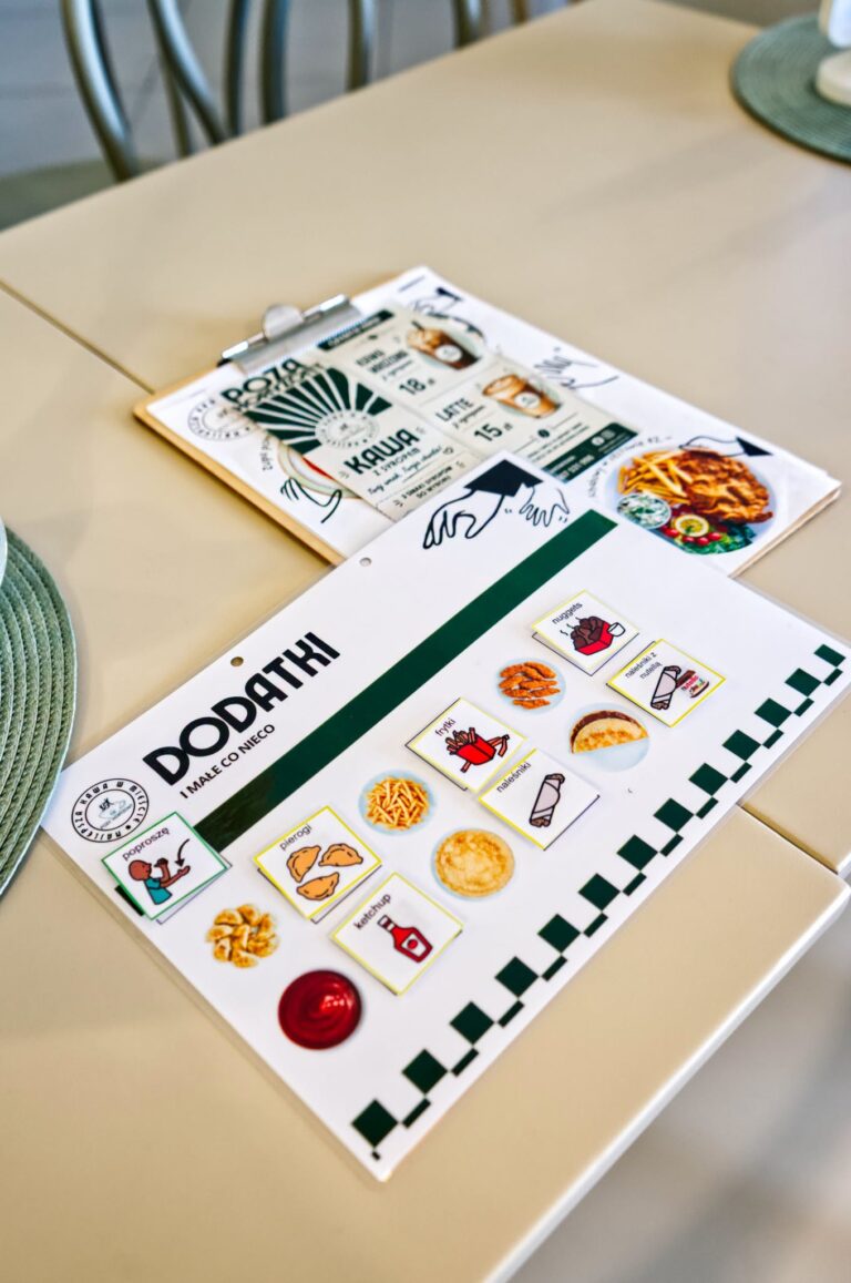 Menu, które pomaga wyrażać wybór
