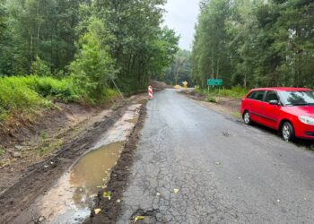 Ruszył remont drogi między Kuźnicą Czeszycką a Grabownicą