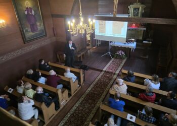 W drewnianym kościółku opowiedziano o najtrudniejszych latach Krotoszyna