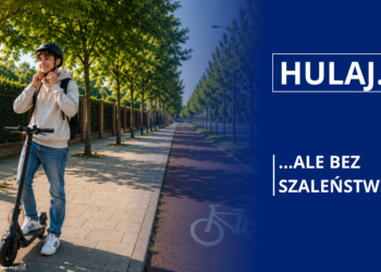 Hulajnoga to nie zabawka. Policja apeluje o rozwagę