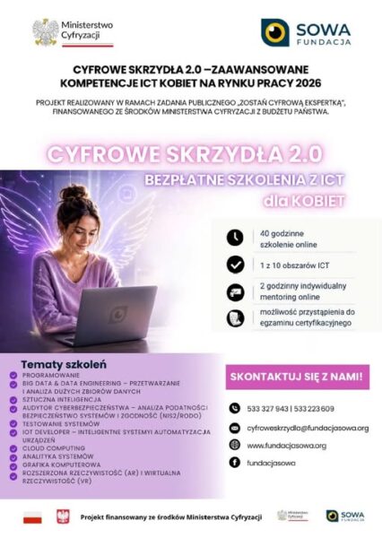 Bezpłatne szkolenia technologiczne dla kobiet Bezpłatne szkolenia technologiczne dla kobiet