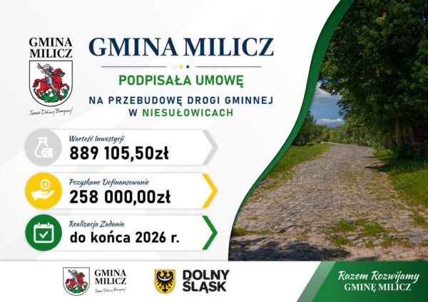 Droga w Niesułowicach przejdzie przebudowę