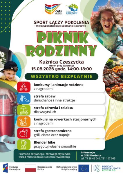 Sport połączy pokolenia w Kuźnicy Czeszyckiej