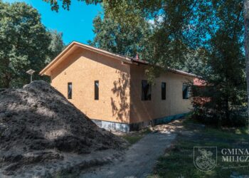 Nowa świetlica w Rudzie Milickiej nabiera kształtów