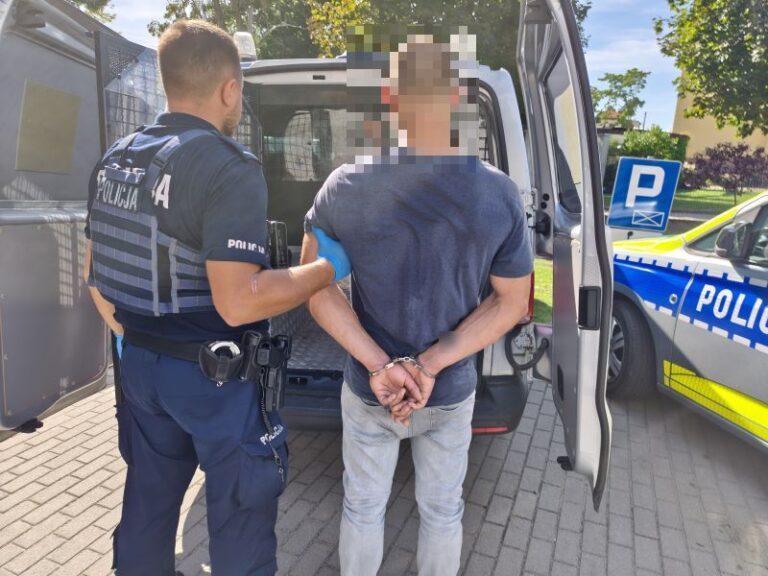 Zatrzymany przy torach. Miał przy sobie amfetaminę