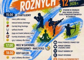 Sportowe emocje i atrakcje dla całych rodzin. Festyn Sportów Różnych w Zdunach Sportowe emocje i atrakcje dla całych rodzin. Festyn Sportów Różnych w Zdunach
