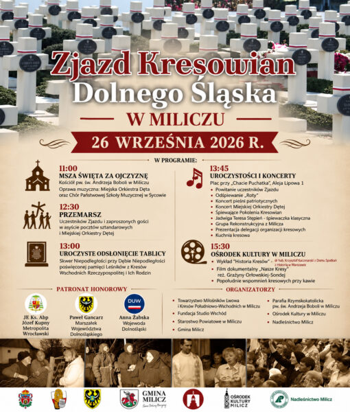 Kresowianie spotkają się w Miliczu. Zjazd już 26 września