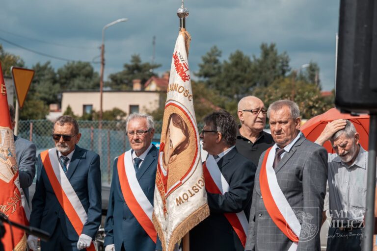 Milicz uczcił bohaterów Sierpnia 1980
