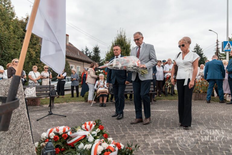 Milicz uczcił bohaterów Sierpnia 1980