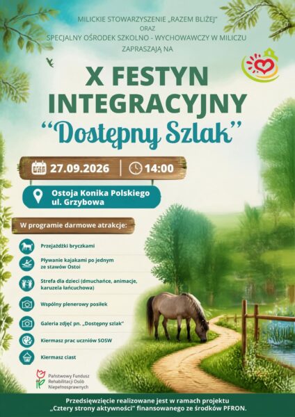 „Dostępny Szlak” po raz dziesiąty. Festyn w Ostoi Milicz