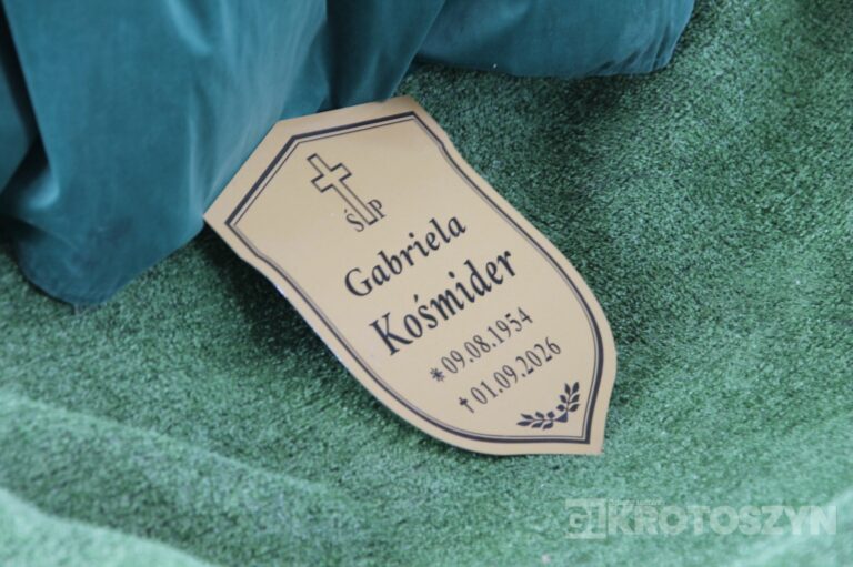 Ostatnie pożegnanie założycielki GABI-PLAST śp. Gabrieli Kośmider