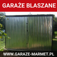 Garaże blaszane na wymiar, blaszaki - Producent Marmet