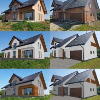 Projekt elewacji / wizualizacja domu / remont / malowanie/ wykończenie